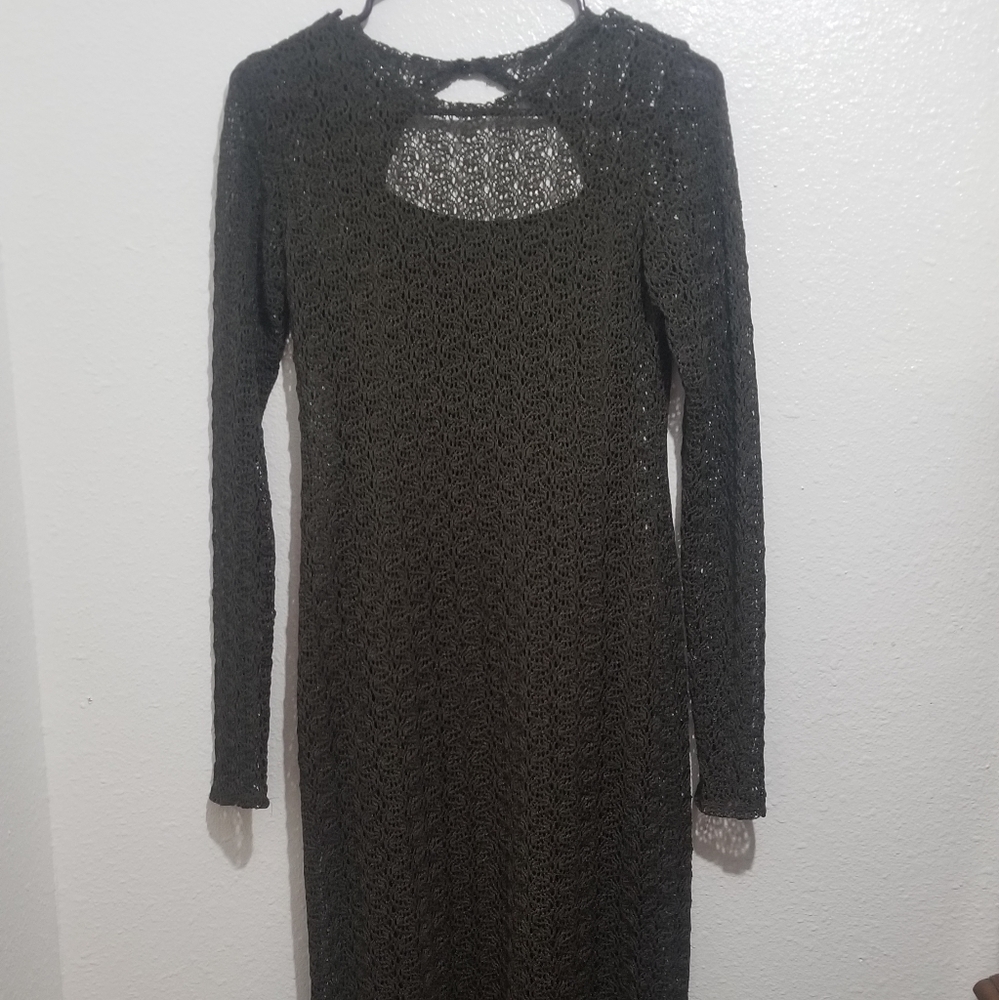 W Worth dress olive green size P